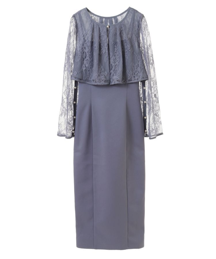 earth music&ecology「SET2点レースブラウス付きナローワンピース」|ワンピース|