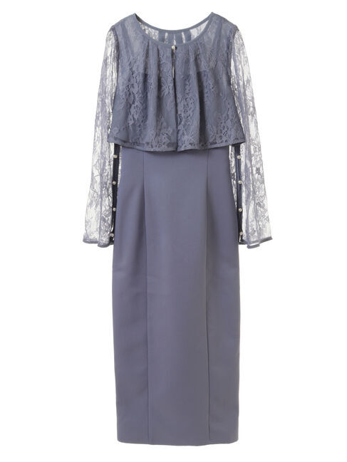 earth music&ecology「SET2点レースブラウス付きナローワンピース」|ワンピース|