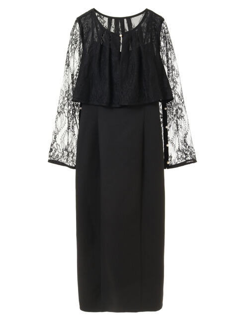 earth music&ecology「SET2点レースブラウス付きナローワンピース」|ワンピース|