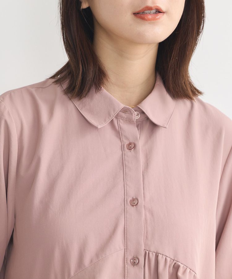 earth music&ecology「アシンメトリーティアードチュニック」|チュニック|