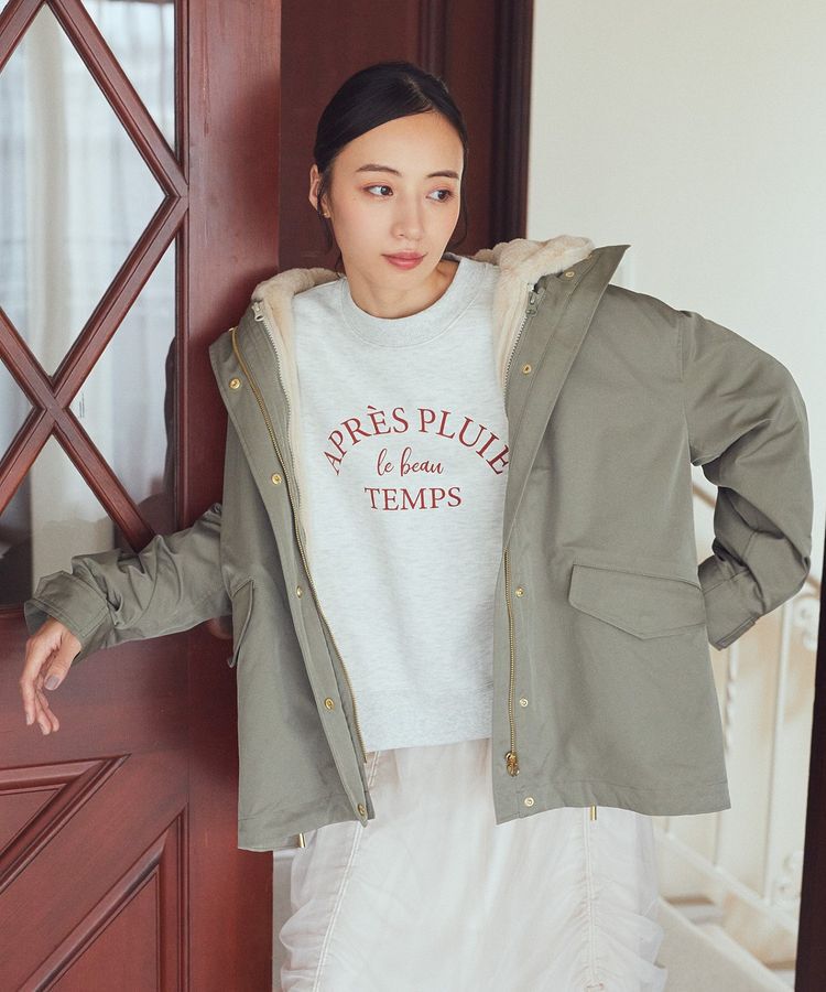 earth music&ecology「マルチウェイマウンテンパーカー」|ブルゾン・スタジャン|