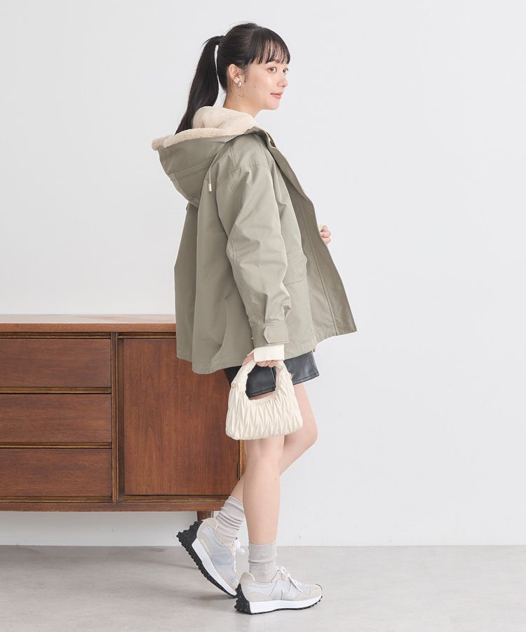 earth music&ecology「マルチウェイマウンテンパーカー」|ブルゾン・スタジャン|