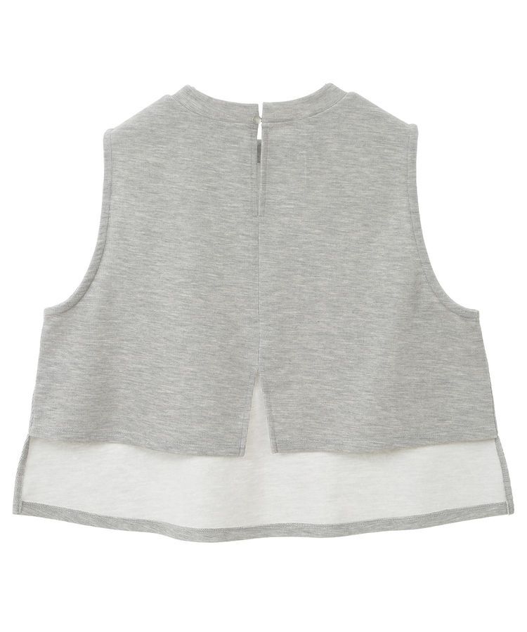 earth music&ecology「SET2点 ベスト+バックティアードブラウス」|シャツ・ブラウス|