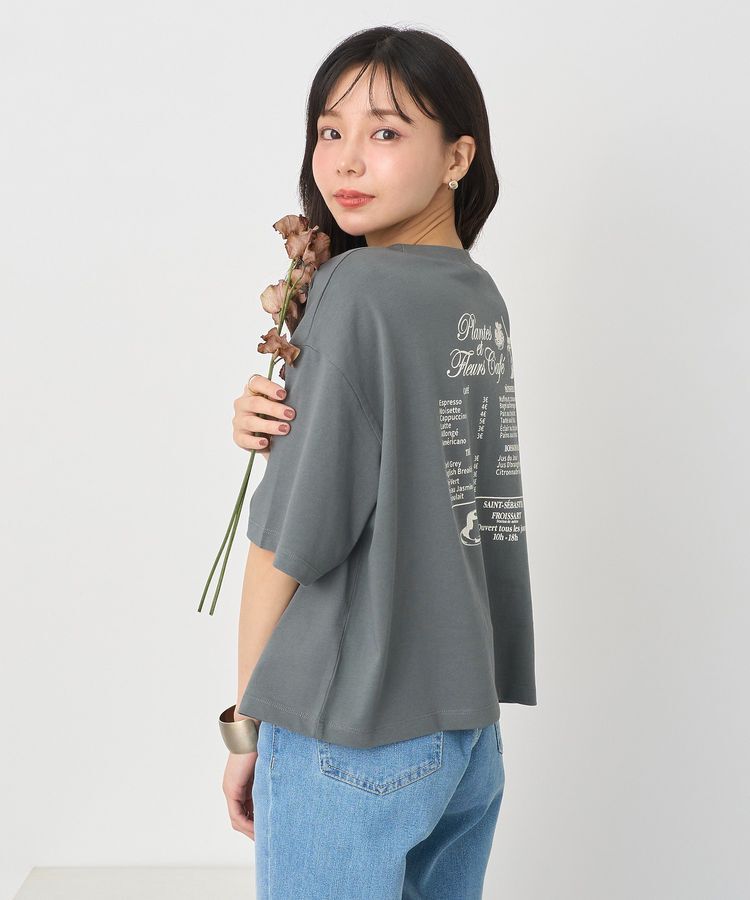 earth music&ecology「Plantes et Fleurs Cafe ショートT」|Tシャツ・カットソー|