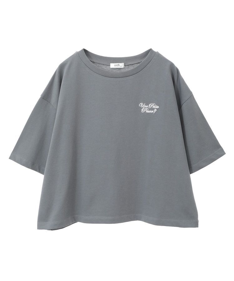 earth music&ecology「Plantes et Fleurs Cafe ショートT」|Tシャツ・カットソー|
