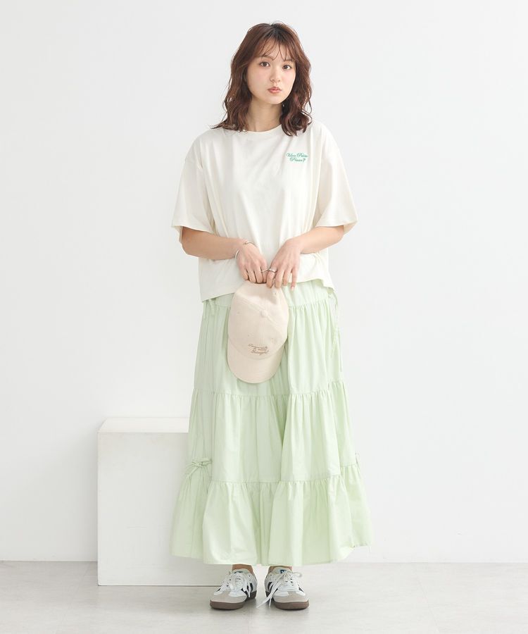 earth music&ecology「Plantes et Fleurs Cafe ショートT」|Tシャツ・カットソー|