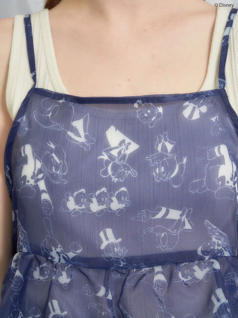 AMERICAN HOLIC「総柄シアーキャミワンピース/Disney」|ワンピース|