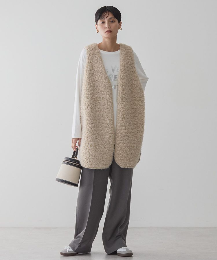 AMERICAN HOLIC「AMITE' 箔プリントカットプルオーバー」|Tシャツ・カットソー|