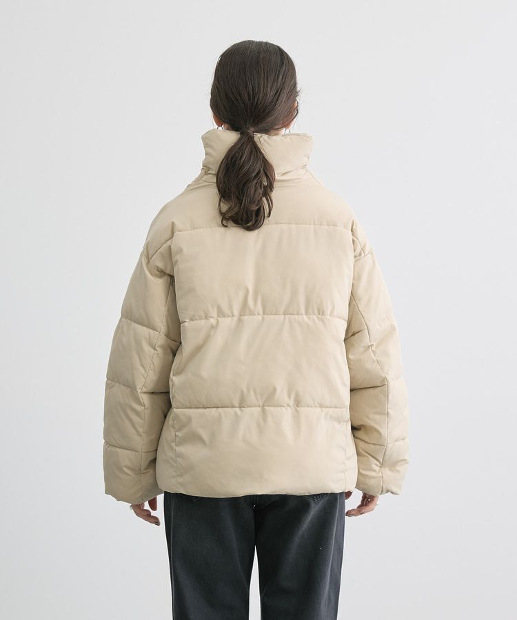 AMERICAN HOLIC「軽ポカ撥水加工スタンドショートコート」|ブルゾン・スタジャン|