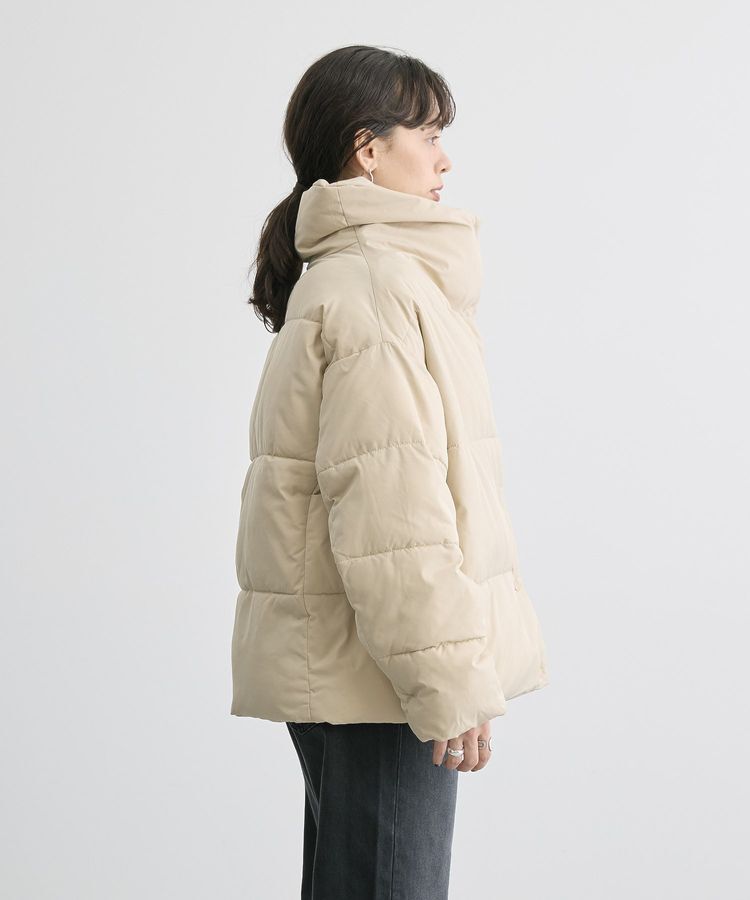 AMERICAN HOLIC「軽ポカ撥水加工スタンドショートコート」|ブルゾン・スタジャン|