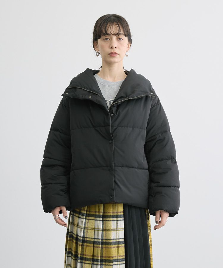 AMERICAN HOLIC「軽ポカ撥水加工スタンドショートコート」|ブルゾン・スタジャン|