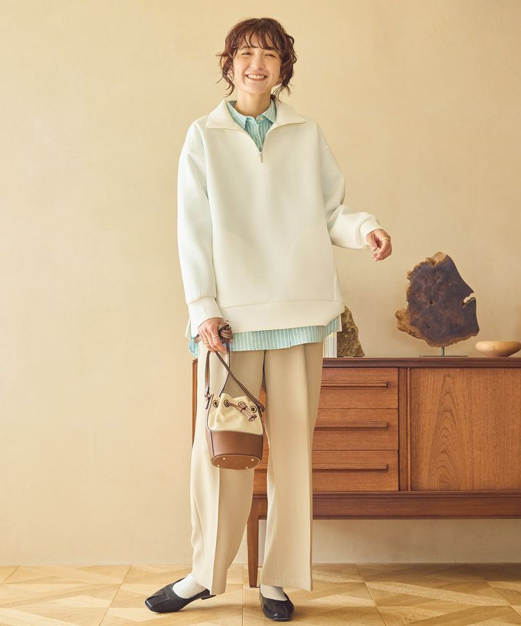 AMERICAN HOLIC「ハーフZIPポンチプルオーバー」|スウェット・ジャージ|