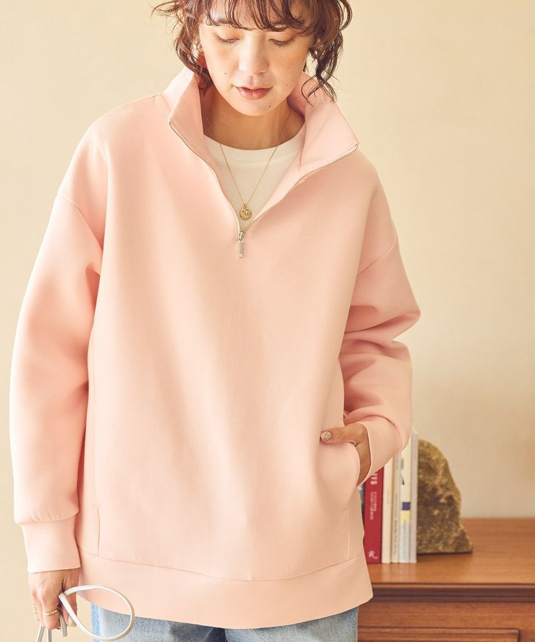 AMERICAN HOLIC「ハーフZIPポンチプルオーバー」|スウェット・ジャージ|