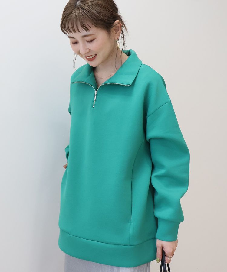 AMERICAN HOLIC「ハーフZIPポンチプルオーバー」|スウェット・ジャージ|