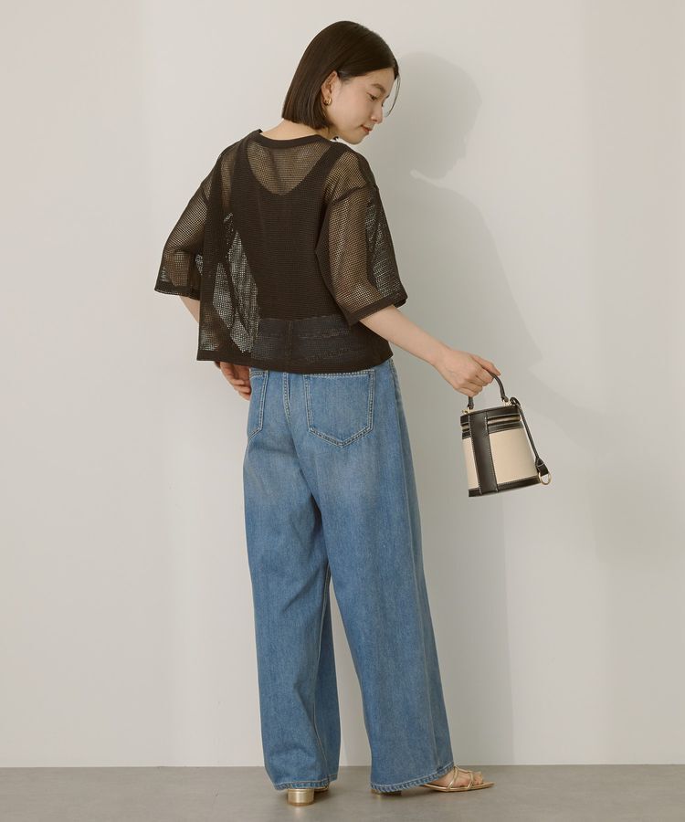 AMERICAN HOLIC「メッシュボックスTシャツ」|Tシャツ・カットソー|