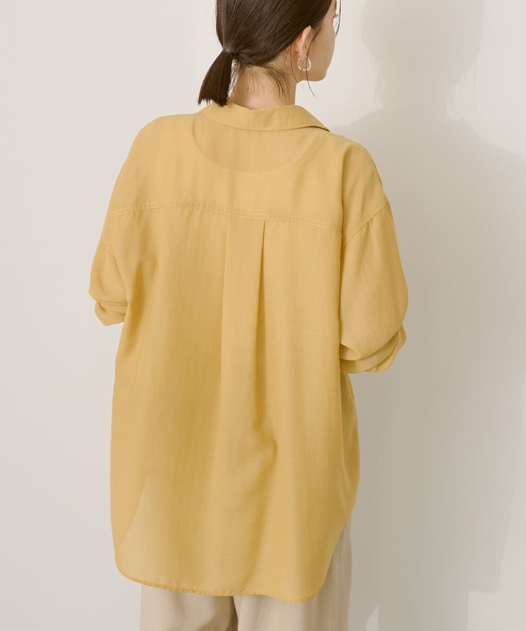 AMERICAN HOLIC「シアーボイルオーバーシルエットシャツ」|シャツ・ブラウス|