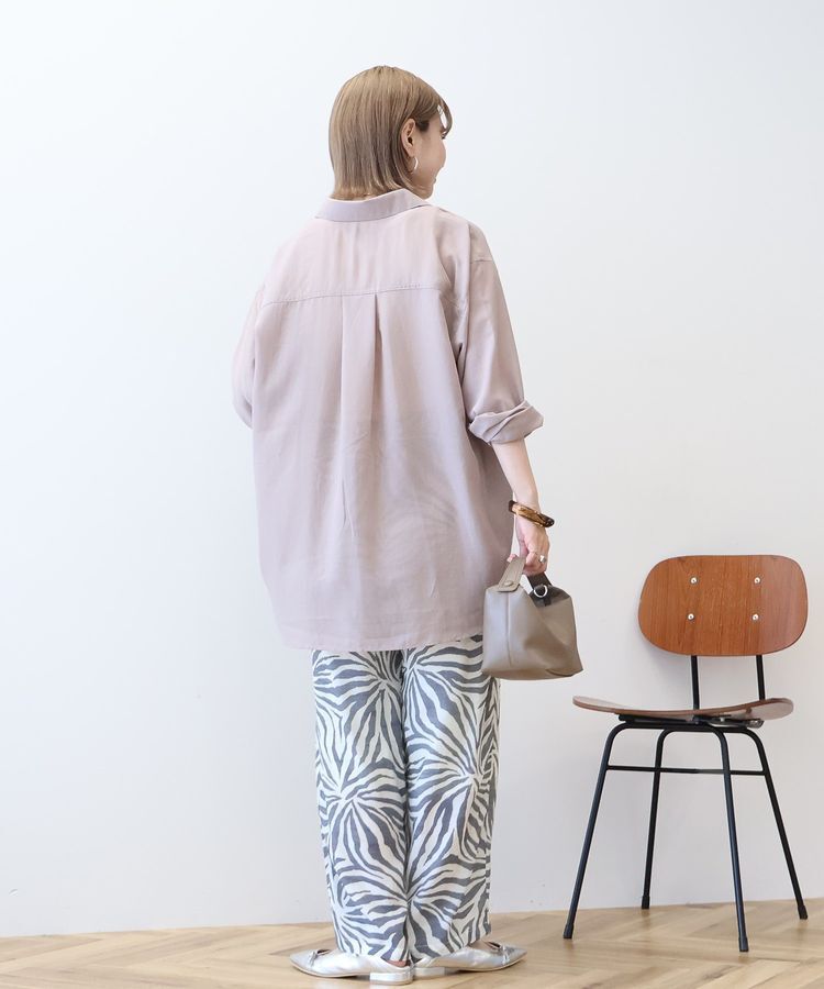 AMERICAN HOLIC「シアーボイルオーバーシルエットシャツ」|シャツ・ブラウス|