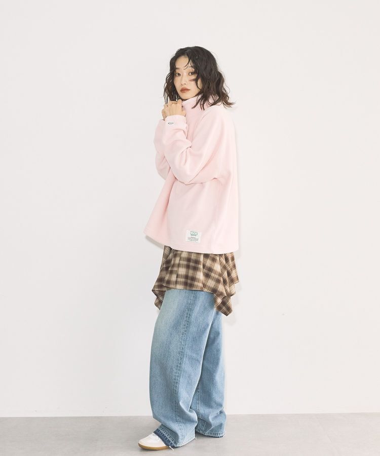 AMERICAN HOLIC「Discus フリースハーフジッププルオーバー」|スウェット・ジャージ|