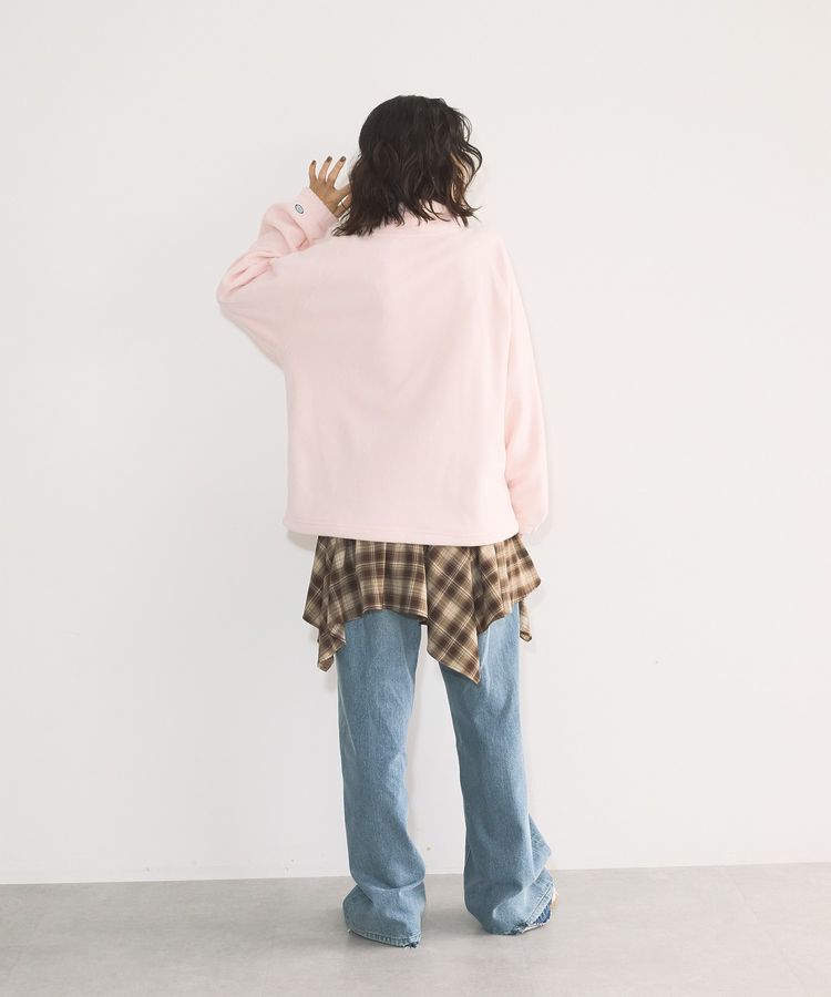 AMERICAN HOLIC「Discus フリースハーフジッププルオーバー」|スウェット・ジャージ|