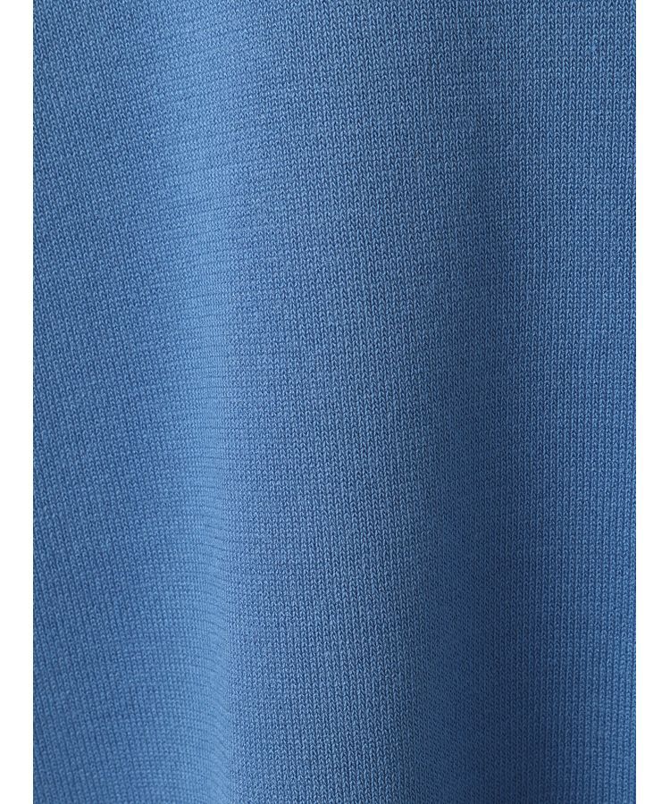 Green Parks「袖裏配色5分袖ニットプルオーバー」|ニット・セーター|