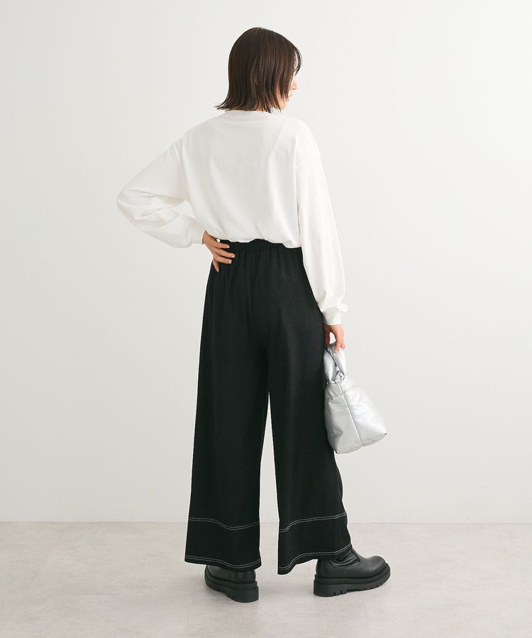 armonia「配色ステッチ楊柳イージーパンツ」|その他|