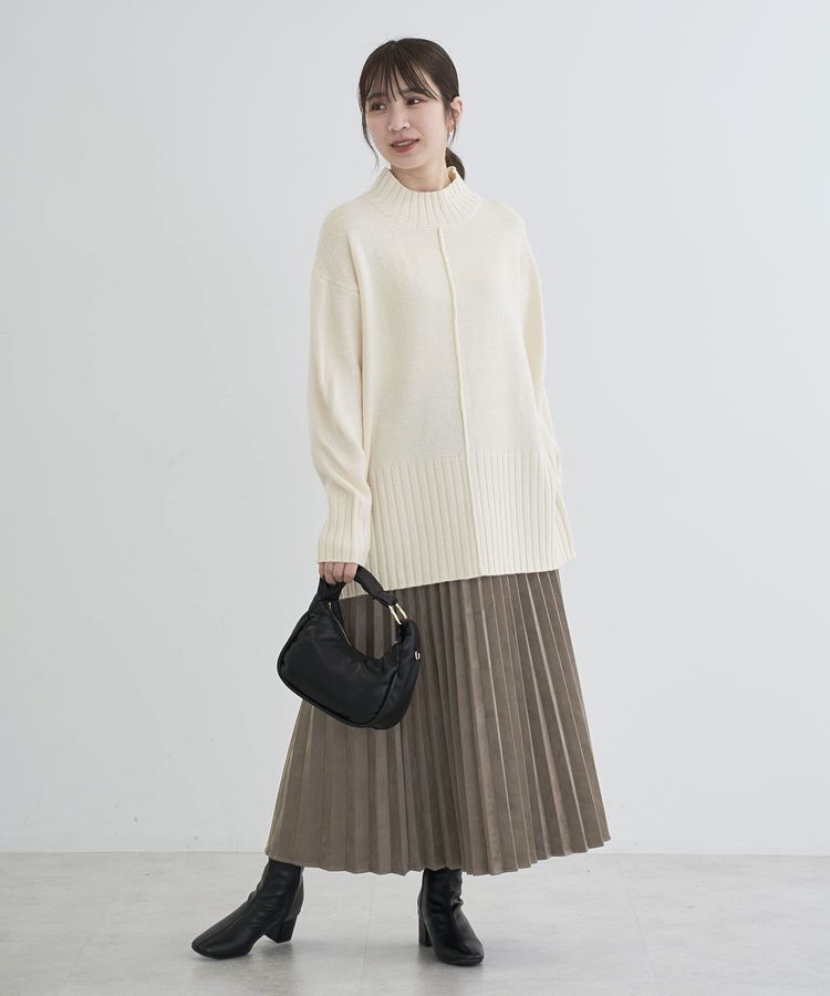 Green Parks「マシュマロスエードプリーツスカート」|スカート|