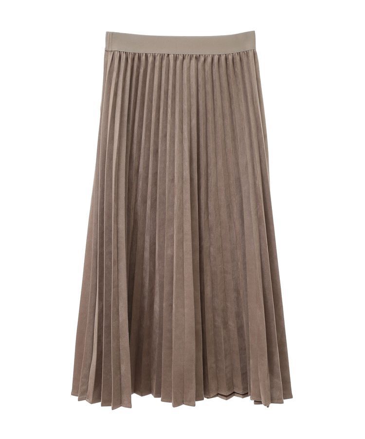 Green Parks「マシュマロスエードプリーツスカート」|スカート|