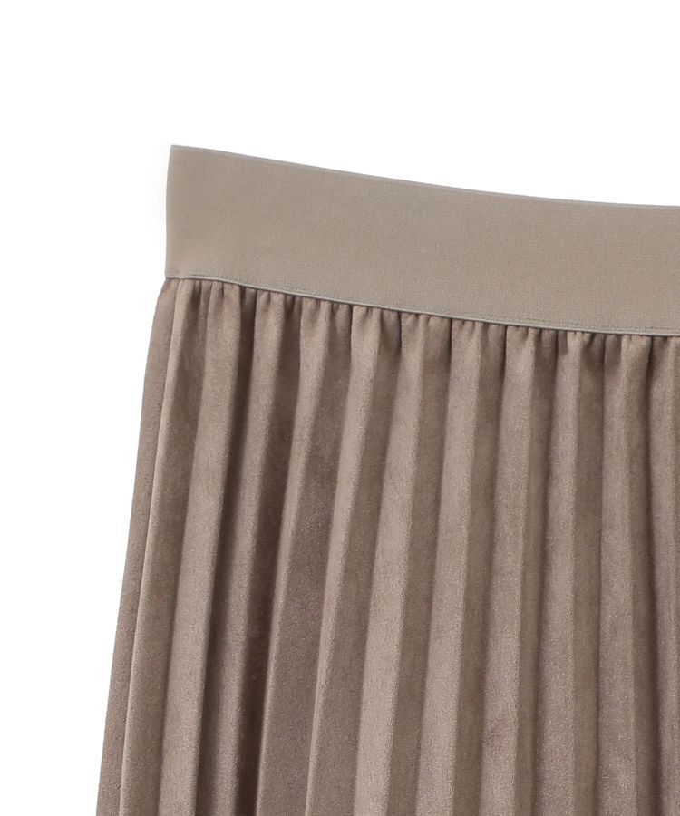 Green Parks「マシュマロスエードプリーツスカート」|スカート|