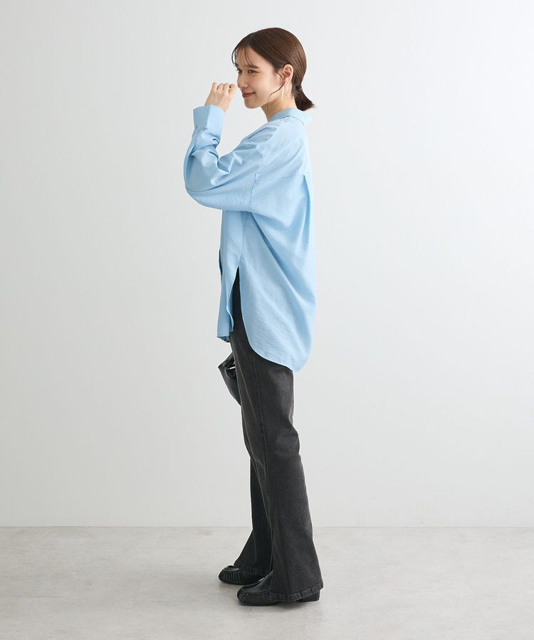 Green Parks「&rdquo;&rdquo;とろっ&rdquo;&rdquo;とシルキーシャツ」|シャツ・ブラウス|