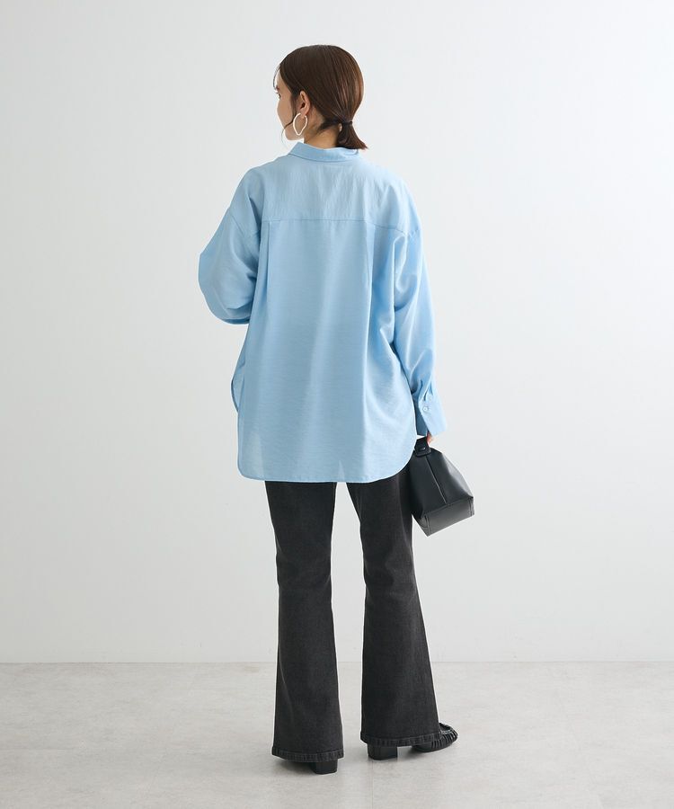 Green Parks「&rdquo;&rdquo;とろっ&rdquo;&rdquo;とシルキーシャツ」|シャツ・ブラウス|