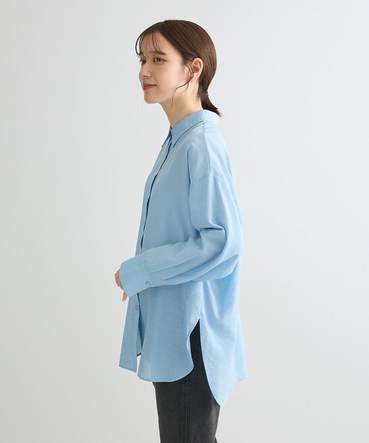 Green Parks「&rdquo;&rdquo;とろっ&rdquo;&rdquo;とシルキーシャツ」|シャツ・ブラウス|