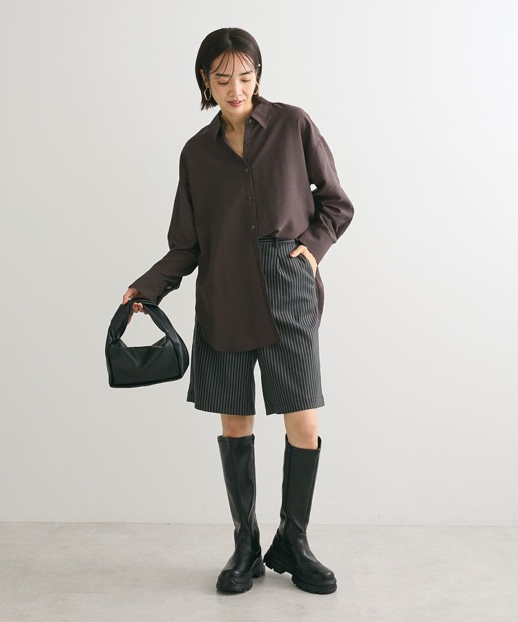 Green Parks「&rdquo;&rdquo;とろっ&rdquo;&rdquo;とシルキーシャツ」|シャツ・ブラウス|