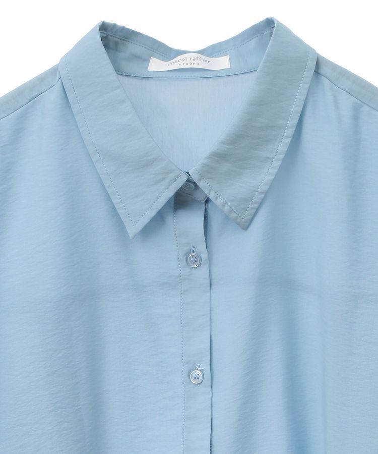 Green Parks「&rdquo;&rdquo;とろっ&rdquo;&rdquo;とシルキーシャツ」|シャツ・ブラウス|