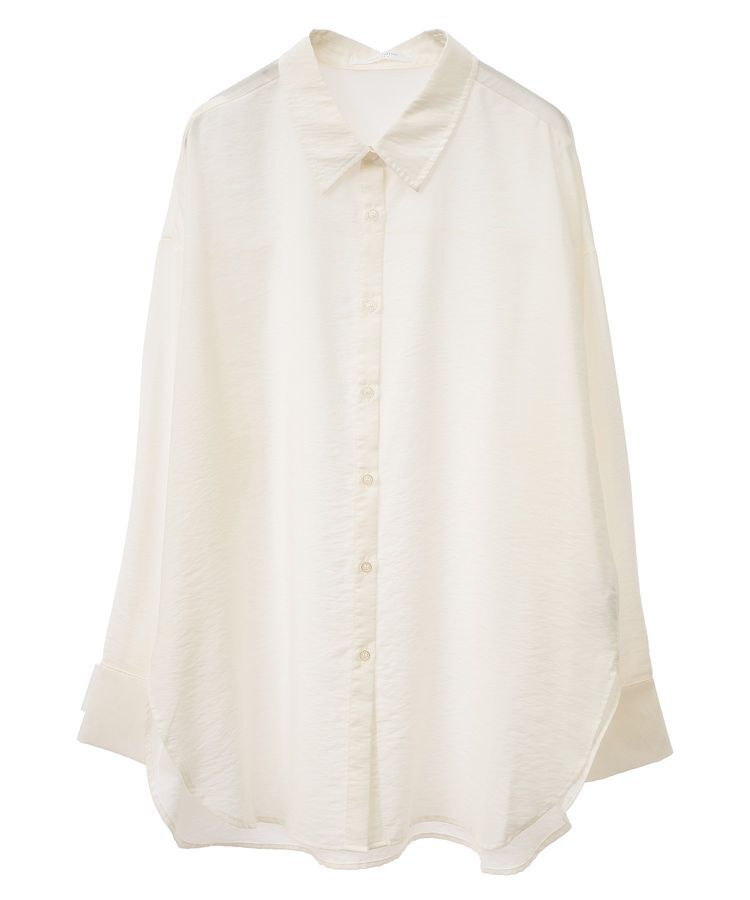 Green Parks「&rdquo;&rdquo;とろっ&rdquo;&rdquo;とシルキーシャツ」|シャツ・ブラウス|