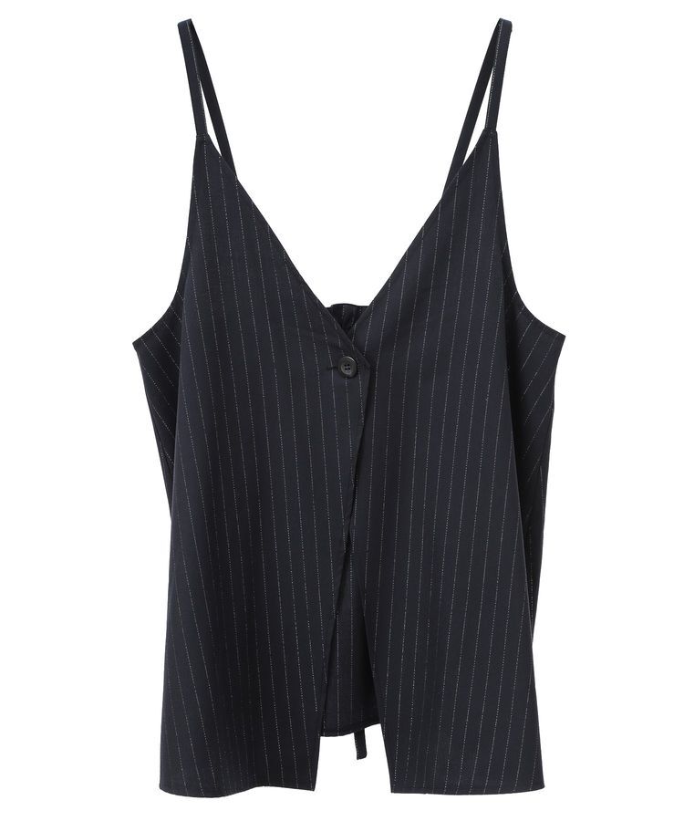 Green Parks「ストライプキャミベスト」|キャミソール|
