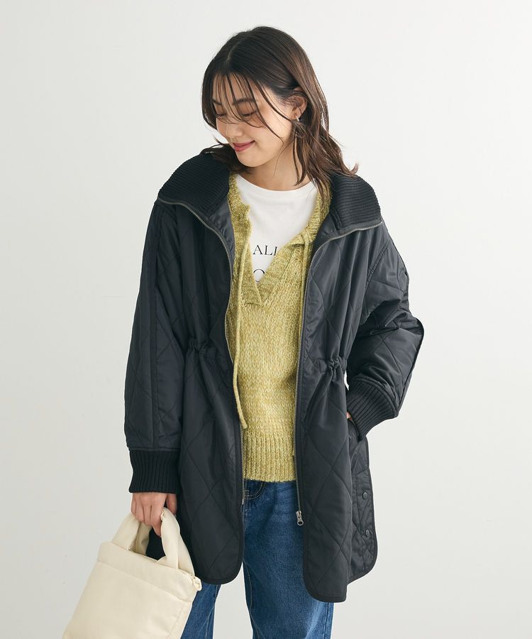 Green Parks「リブスタンドキルティングコート」|その他|