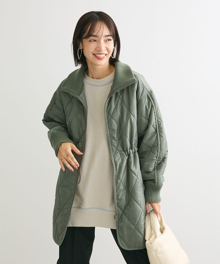 Green Parks「リブスタンドキルティングコート」|その他|