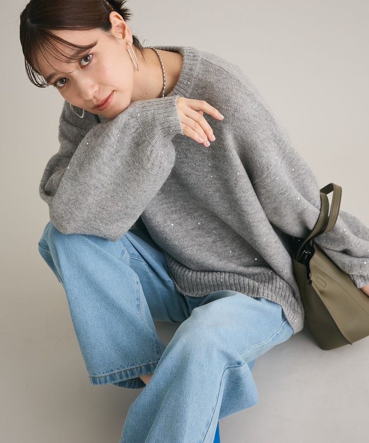 Green Parks「ハイウエストストレートデニムパンツ」|デニム|