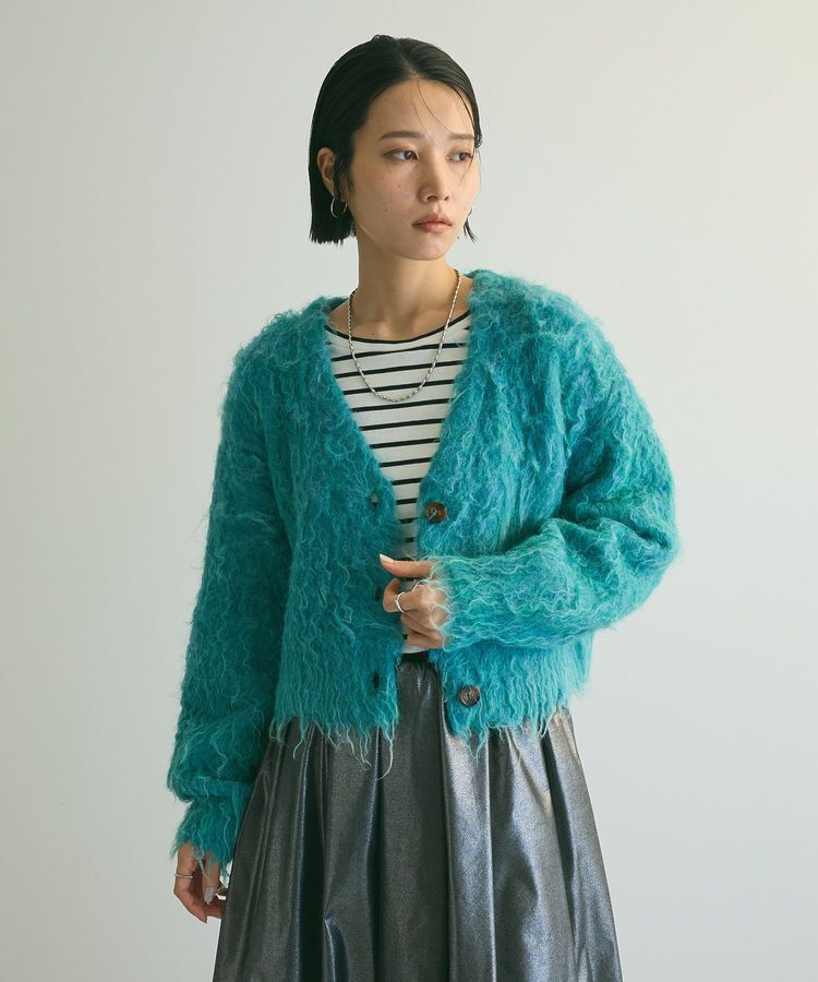 armonia「armonia.シャギーショートカーディガン」|カーディガン|