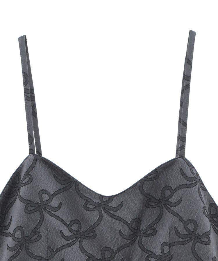 Green Parks「・SUGARSPOONリボンジャカードキャミワンピ」|ワンピース|