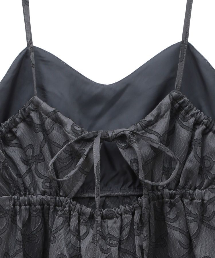 Green Parks「・SUGARSPOONリボンジャカードキャミワンピ」|ワンピース|