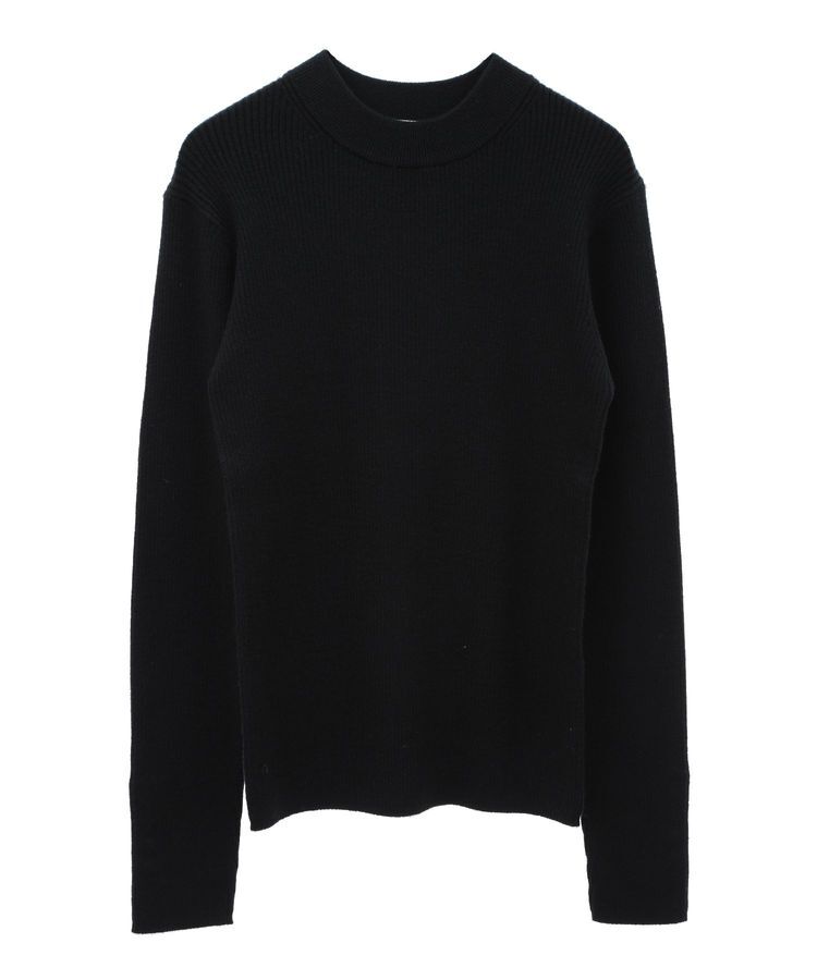 Green Parks「もちやわ 袖口釦リブニットプルオーバー」|ニット・セーター|