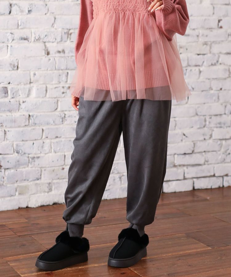 Green Parks「・furryrateポンチスエードジョガーパンツ」|その他|