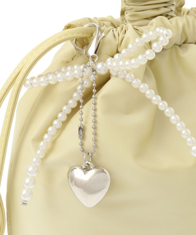 armonia「andmikka チャーム付きミニショルダーバッグ」|ショルダー・メッセンジャー|