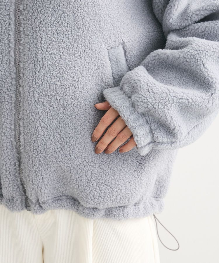 Green Parks「リバーシブルコンビボアブルゾン」|ブルゾン・スタジャン|