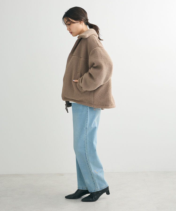 Green Parks「リバーシブルコンビボアブルゾン」|ブルゾン・スタジャン|