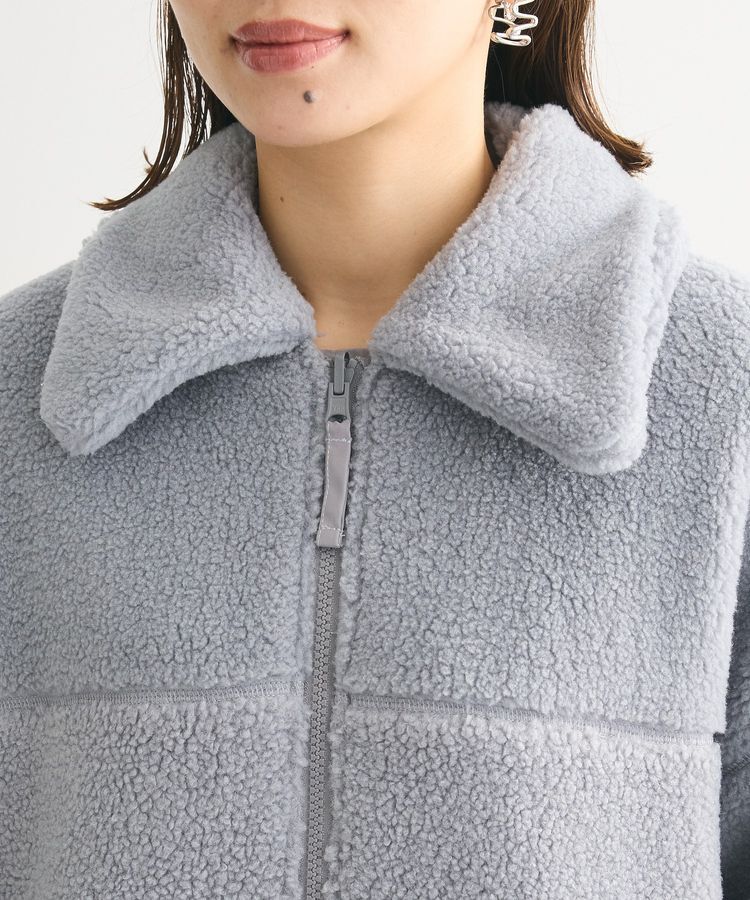 Green Parks「リバーシブルコンビボアブルゾン」|ブルゾン・スタジャン|