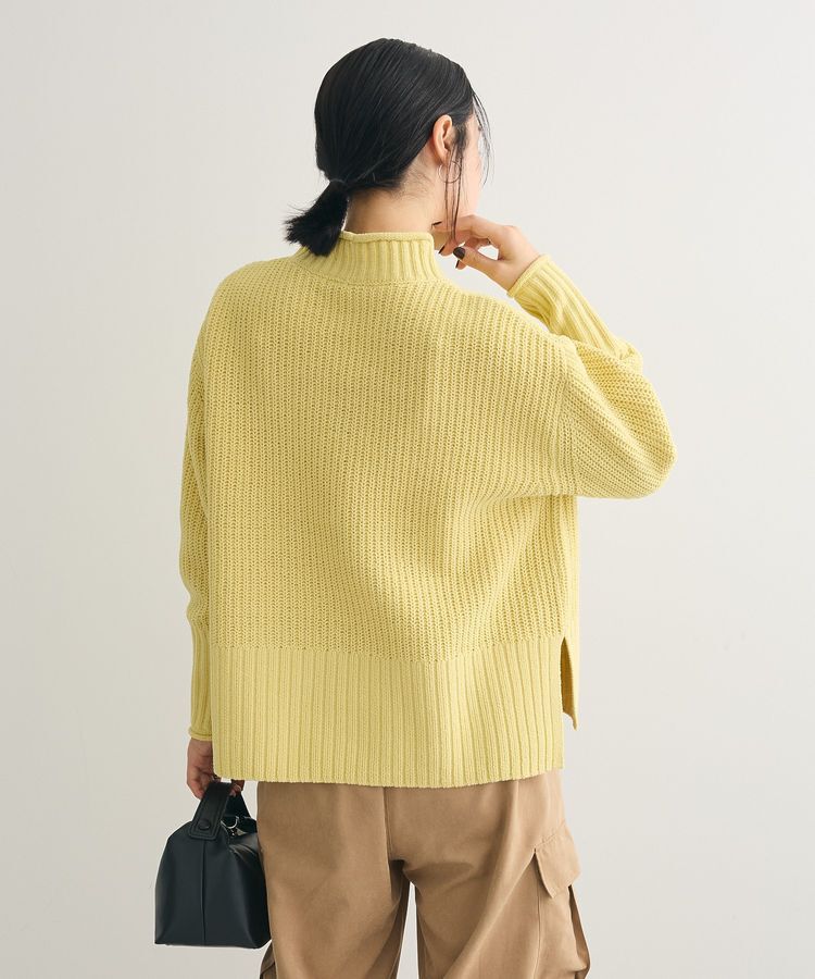 Green Parks「mokoモールモックネックニットプルオーバー」|ニット・セーター|