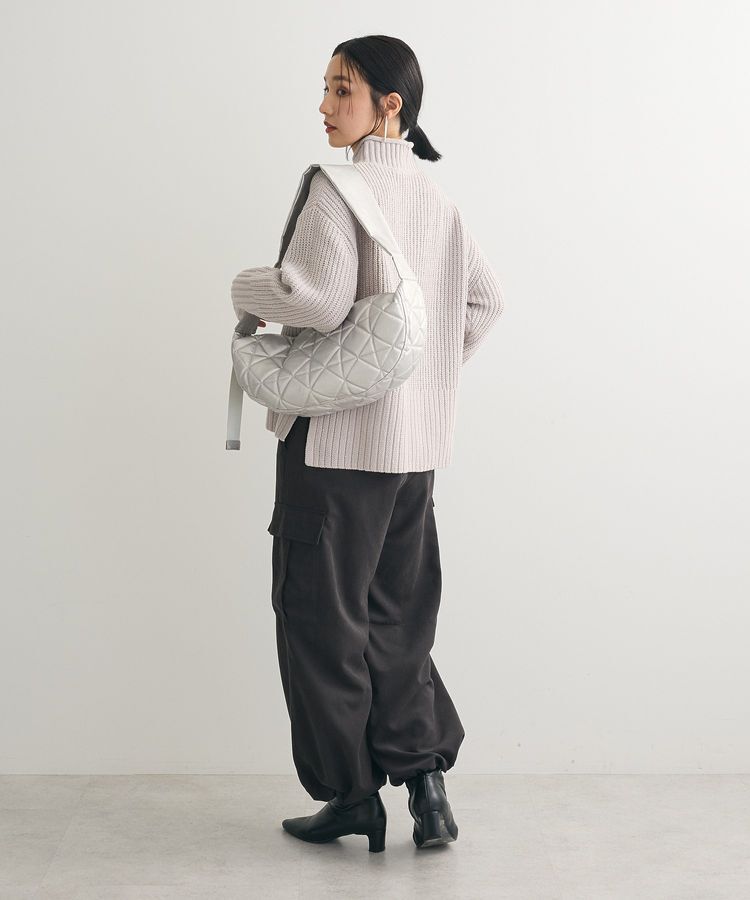 Green Parks「mokoモールモックネックニットプルオーバー」|ニット・セーター|