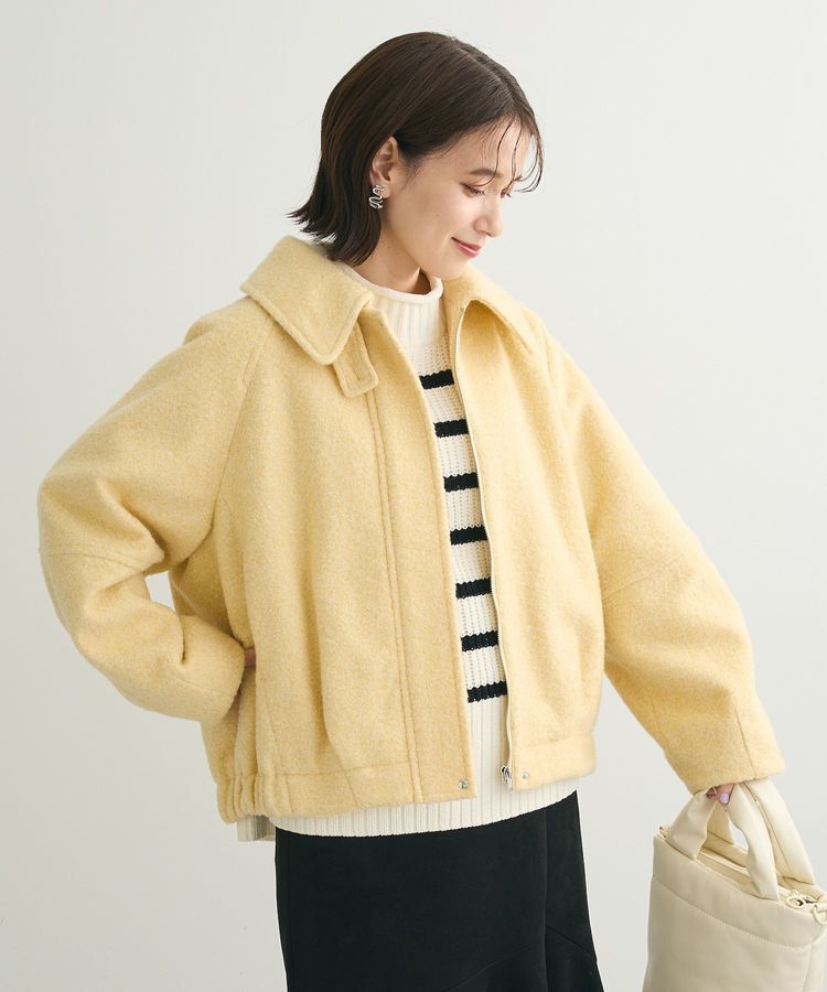 Green Parks「mokoモールモックネックニットプルオーバー」|ニット・セーター|